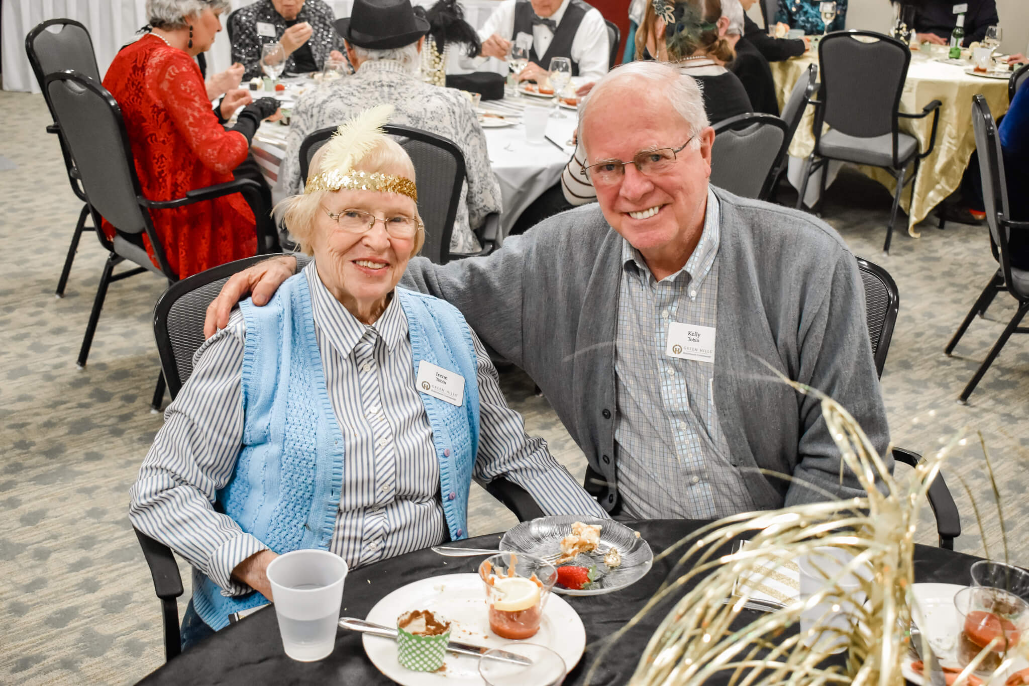 seniors at an event