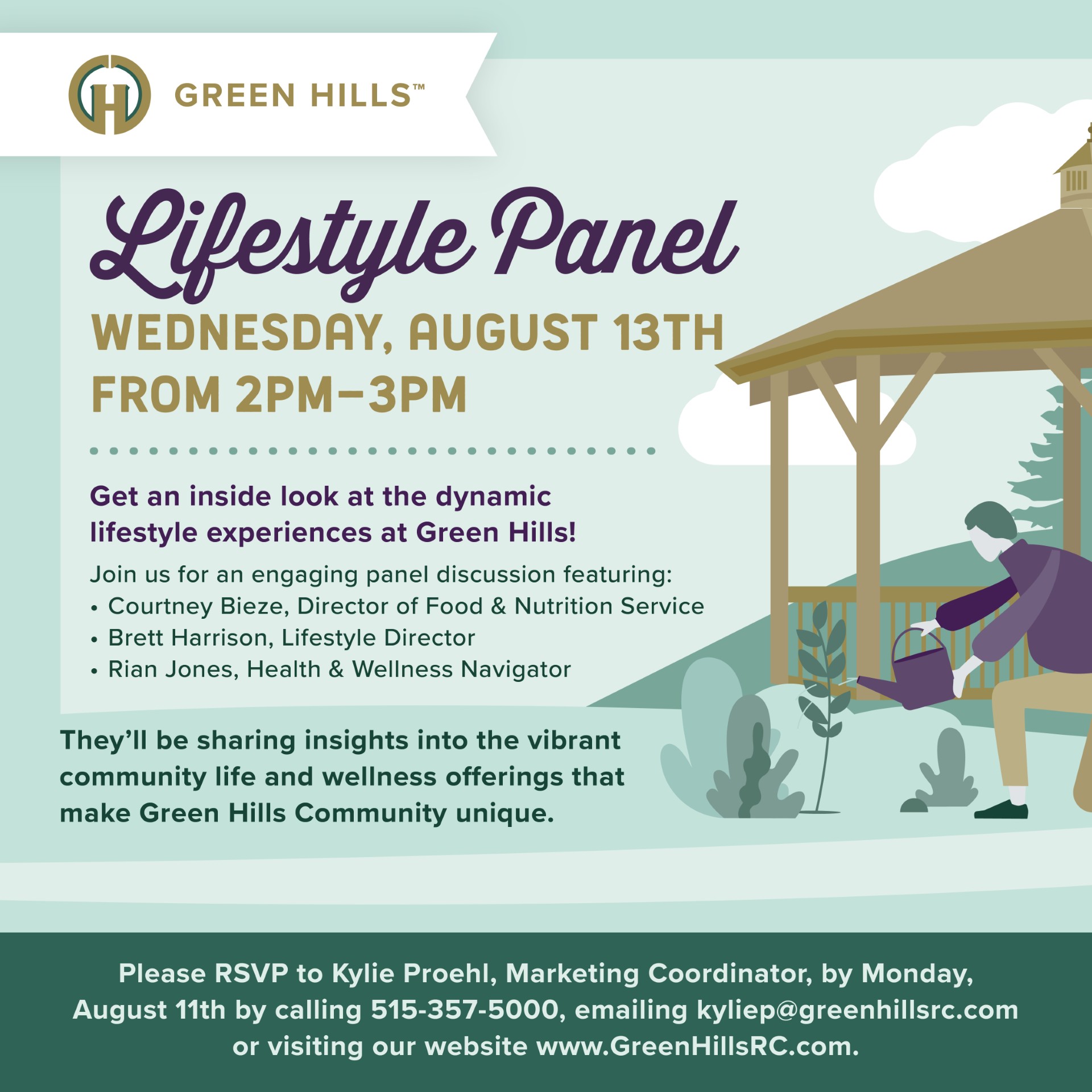 Green Hills Lifestyle Panel